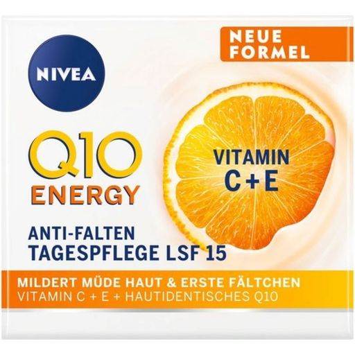 Q10 Energy - Crema de Día Antiarrugas + Energizante SPF15 - 50 ml