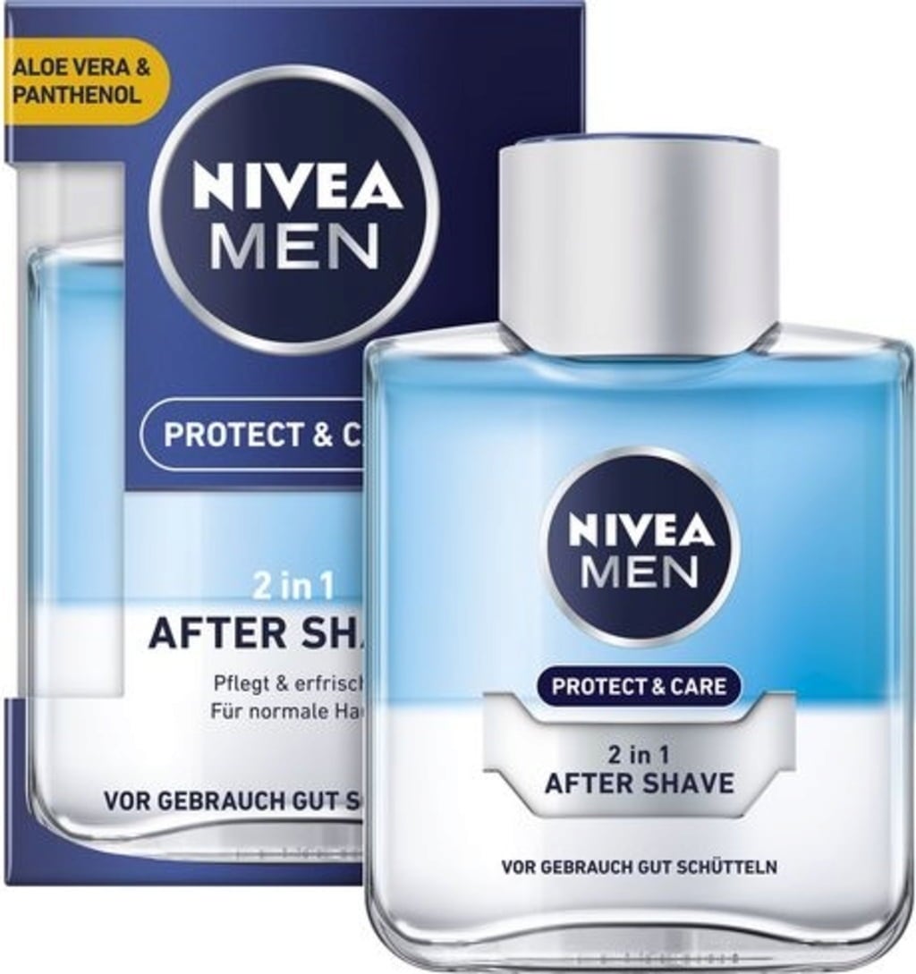 NIVEA MEN Protect & Care 2in1 Aftershave - 100 ml