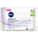 NIVEA 3-in-1 Sensitive Cleaning Wipes
