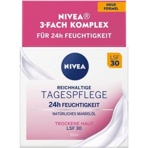 NIVEA Essentials +24U Voedende Dagcrème SPF 30 - 50 ml