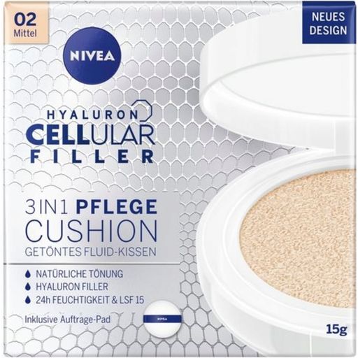 Hyaluron Cellular Filler - 3 in 1 Skin Care Cushion FP15 - 02 - Medium