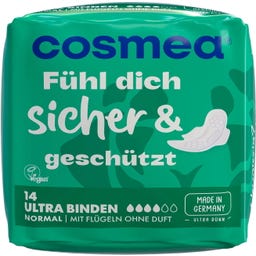 Comfort Plus Ultra Binden Normal mit Flügel - 14 Stk