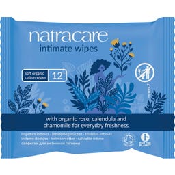 natracare Intimpflegetücher - 12 Stk
