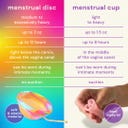 Deluxe Soft Menstruationsscheibe - Pride Edition - 2 Stk
