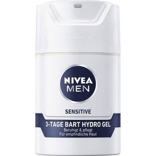NIVEA MEN - Sensitive Hydro Gel Barba 3 Días - 50 ml
