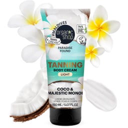 organic shop Paradise Found Self Tan Body Cream - Light