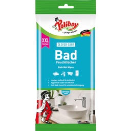 Poliboy Bad Feuchttücher XXL Clever Care - 24 Stk