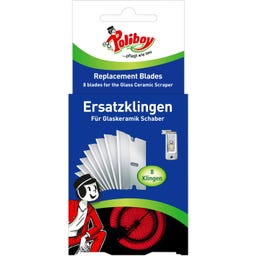 Poliboy Ersatzklingen für Glaskeramik Schaber - 8 Stk