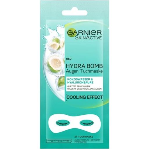SkinActive HYDRA BOMB Augen-Tuchmaske Kokoswasser & Hyaluronsäure - 1 Stk