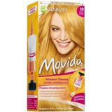 Movida - Coloración Tono sobre Tono sin Amoníaco, 10 Rubio Dorado