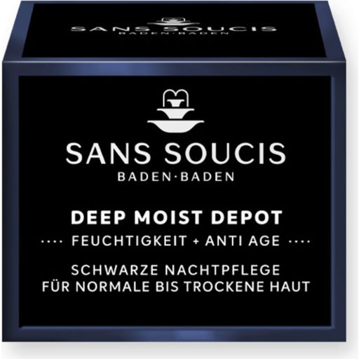 SANS SOUCIS Deep Moist Depot Schwarze Nachtpflege - 50 ml