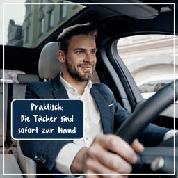 Poliboy Auto Feuchttücher Clever Care - 20 Stk
