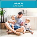 Poliboy Bad Feuchttücher XXL Clever Care - 24 Stk