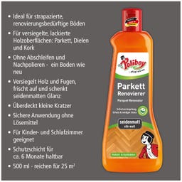 Poliboy Parkett Renovierer seidenmatt - 500 ml