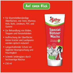 Poliboy Spezial Bohner Wachs - 250 ml