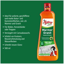 Poliboy Marmor Granit Pflege - 500 ml