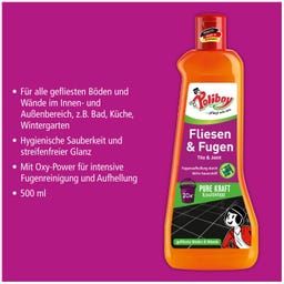 Poliboy Fliesen & Fugen Reiniger - 500 ml