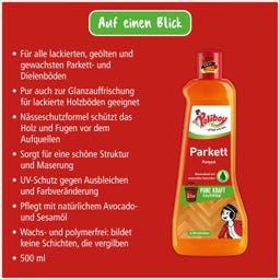 Poliboy Parkett Pflege - 500 ml