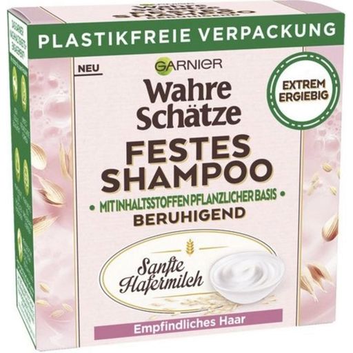 Wahre Schätze Festes Shampoo Sanfte Hafermilch - 60 g
