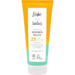 Liebe die Natur Sonnenmilch LSF 25 - 200 ml