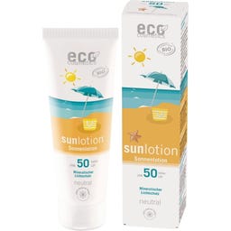 Semleges, illat nélküli naptej, SPF 50 - 125 ml