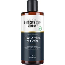 BROOKLYN SOAP COMPANY 2in1 Body & Hair - Blue Amber & Cedar