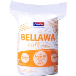 Bellawa Wattepads Soft mit Arganöl - 40 Stk