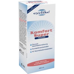 Komfort Super Peroxid für weiche Kontaktlinsen - 360 ml