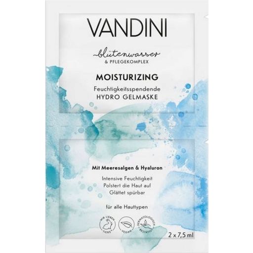 VANDINI Moisturizing Hydro Gelmasker - 15 ml