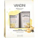 VITALITY - Set Regalo Fiori di Vaniglia e Olio di Macadamia - 400 ml