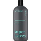 Shampoing-Douche 2 en 1 Cuir Chevelu MEN - Super Leaves