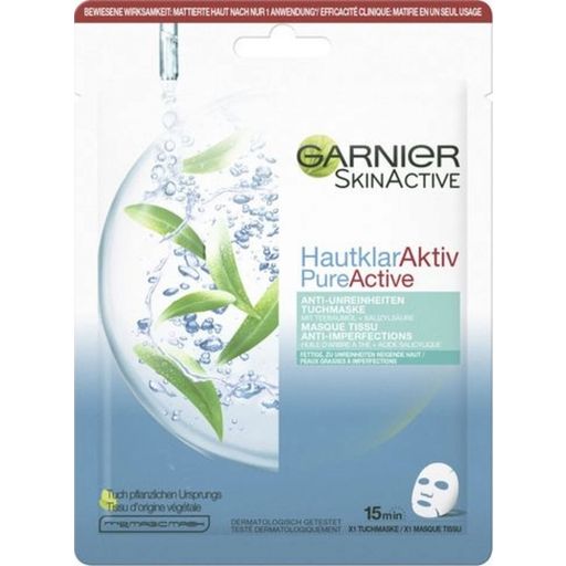 SkinActive PureActive Anti-Onzuiverheden Sheet Masker - 1 Stuk