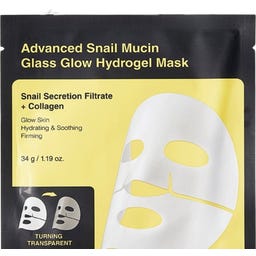 Advanced Snail Mucin Glass Glow Hydrogel Mask - 1 Stuk