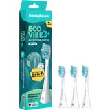 happybrush ECO VIBE 3+ Aufsteckb&uuml;rsten White