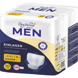 Duchesse MEN Hygiene Pads - Level 2 - 10 pieces