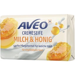 AVEO Stückseife Milch & Honig - 150 g
