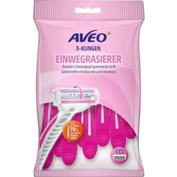 AVEO 3 Klingen Einwegrasierer - 8 Stück