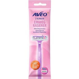 AVEO 2-Klingen Einwegrasierer - 10 Stück