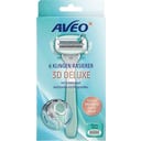 Aparelho 3D Deluxe feminino com 6 lâminas - 1 ud.