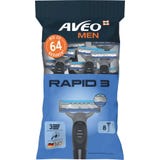 AVEO MEN Rapid 3 3-Klingen Einwegrasierer