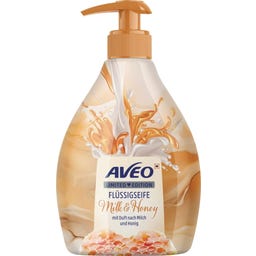AVEO Flüssigseife Milk & Honey - 500 ml