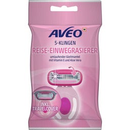 AVEO 5-Klingen Reise-Einwegrasierer - 1 Stk