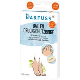 BARFUSS Ballen Druckschutzringe - 4 Stück