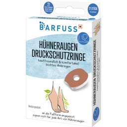 BARFUSS Druckschutzringe Hühneraugen - 21 Stück
