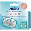 Lâminas de substituição Blue Lagoon para mulheres - 4 unidades