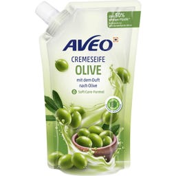AVEO Cremeseife Nachfüllbeutel Olive - 750 ml