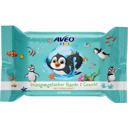 AVEO Kids Reinigungstücher Hände & Gesicht - 20 Stück