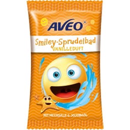 AVEO Kids Smiley Sprudelbad Vanille - 40 g