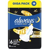 always Ultimate Night Max Protection sz&aacute;rnyas &eacute;jszakai eg&eacute;szs&eacute;g&uuml;gyi bet&eacute;t, havi csomag