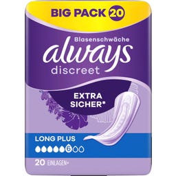 always Discreet Inkontinenz Long Plus Big Pack - 20 Stück